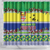 Malampa Fiji Forever Shower Curtain Tagimoucia Polynesian Sand Drawing LT9 - Polynesian Pride