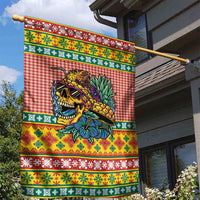 Hawaiian Pineapples Skull Garden Flag Mele Kalikimaka Palaka Quilt Pattern LT9 - Polynesian Pride