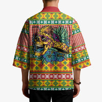 Hawaiian Pineapples Skull Kimono Mele Kalikimaka Palaka Quilt Pattern LT9 - Polynesian Pride