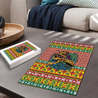 Hawaiian Pineapples Skull Puzzle Mele Kalikimaka Palaka Quilt Pattern LT9 - Polynesian Pride
