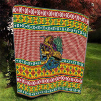 Hawaiian Pineapples Skull Quilt Mele Kalikimaka Palaka Quilt Pattern LT9 - Polynesian Pride