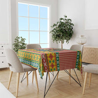 Hawaiian Pineapples Skull Tablecloth Mele Kalikimaka Palaka Quilt Pattern LT9 - Polynesian Pride