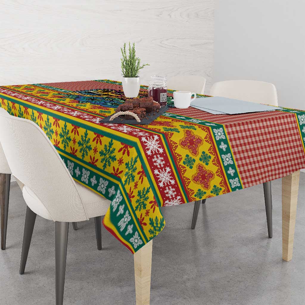 Hawaiian Pineapples Skull Tablecloth Mele Kalikimaka Palaka Quilt Pattern LT9 - Polynesian Pride