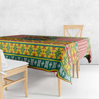 Hawaiian Pineapples Skull Tablecloth Mele Kalikimaka Palaka Quilt Pattern LT9 - Polynesian Pride