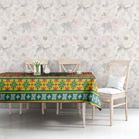 Hawaiian Pineapples Skull Tablecloth Mele Kalikimaka Palaka Quilt Pattern LT9 - Polynesian Pride
