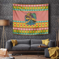 Hawaiian Pineapples Skull Tapestry Mele Kalikimaka Palaka Quilt Pattern LT9 Yellow - Polynesian Pride