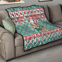 Hawaiian Funny Santa Surf Quilt Mele Kalikimaka Palaka Quilt Pattern LT9 - Polynesian Pride