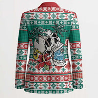 Hawaiian Skull Surfs Blazer Mele Kalikimaka Palaka Quilt Pattern LT9 - Polynesian Pride