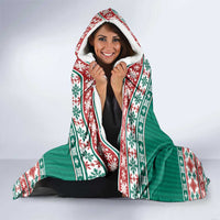 Hawaiian Skull Surfs Hooded Blanket Mele Kalikimaka Palaka Quilt Pattern LT9 - Polynesian Pride