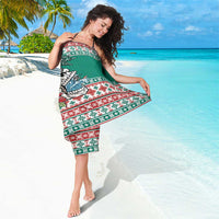 Hawaiian Skull Surfs Sarong Mele Kalikimaka Palaka Quilt Pattern LT9 - Polynesian Pride