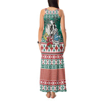 Hawaiian Skull Surfs Tank Maxi Dress Mele Kalikimaka Palaka Quilt Pattern LT9 - Polynesian Pride