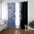 Aloha Vintage Hawaii Tribal Window Curtain Blue Style LT9 With Grommets Blue - Polynesian Pride