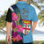 Bula Fiji Vintage Fijian Masi Pattern Hawaiian Shirt Blue Unique LT9 - Polynesian Pride