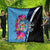 Bula Fiji Vintage Fijian Masi Pattern Quilt Blue Unique LT9 - Polynesian Pride