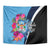 Bula Fiji Vintage Fijian Masi Pattern Tapestry Blue Unique LT9 - Polynesian Pride