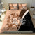 Bula Fiji Vintage Fijian Masi Pattern Bedding Set Peach Fuzz Unique LT9 - Polynesian Pride