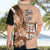 Bula Fiji Vintage Fijian Masi Pattern Hawaiian Shirt Peach Fuzz Unique LT9 - Polynesian Pride