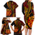 Vintage Tonga Malo E Lelei Ngatu Pattern Family Matching Long Sleeve Bodycon Dress and Hawaiian Shirt LT9 - Polynesian Pride