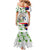 Philippines Eagle and Sampaguita Flowers Family Matching Mermaid Dress and Hawaiian Shirt Polynesian Pattern