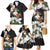 Philippines Eagle with Coat Of Arm Family Matching Mermaid Dress and Hawaiian Shirt Simple Sampaguita Jasmine