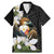 Philippines Eagle with Coat Of Arm Family Matching Mermaid Dress and Hawaiian Shirt Simple Sampaguita Jasmine