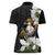 Philippines Eagle with Coat Of Arm Women Polo Shirt Simple Sampaguita Jasmine