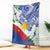 Philippines Flag Blanket Sampaguita Jasmine with Polynesian Tribal