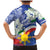 Philippines Flag Family Matching Mermaid Dress and Hawaiian Shirt Sampaguita Jasmine with Polynesian Tribal