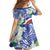 Philippines Flag Family Matching Mermaid Dress and Hawaiian Shirt Sampaguita Jasmine with Polynesian Tribal