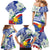 Philippines Flag Family Matching Mermaid Dress and Hawaiian Shirt Sampaguita Jasmine with Polynesian Tribal