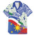 Philippines Flag Family Matching Mermaid Dress and Hawaiian Shirt Sampaguita Jasmine with Polynesian Tribal