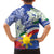 Philippines Flag Family Matching Puletasi and Hawaiian Shirt Sampaguita Jasmine with Polynesian Tribal