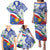 Philippines Flag Family Matching Puletasi and Hawaiian Shirt Sampaguita Jasmine with Polynesian Tribal