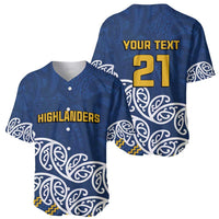 New Zealand Rugby Pacific Custom Baseball Jersey Kahupeka Maori Kowhaiwhai Pattern LT9 - Polynesian Pride