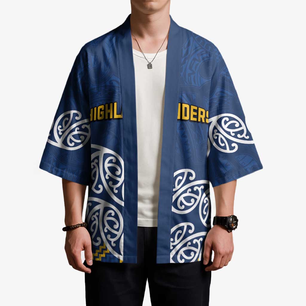 New Zealand Rugby Pacific Custom Kimono Kahupeka Maori Kowhaiwhai Pattern LT9 - Polynesian Pride
