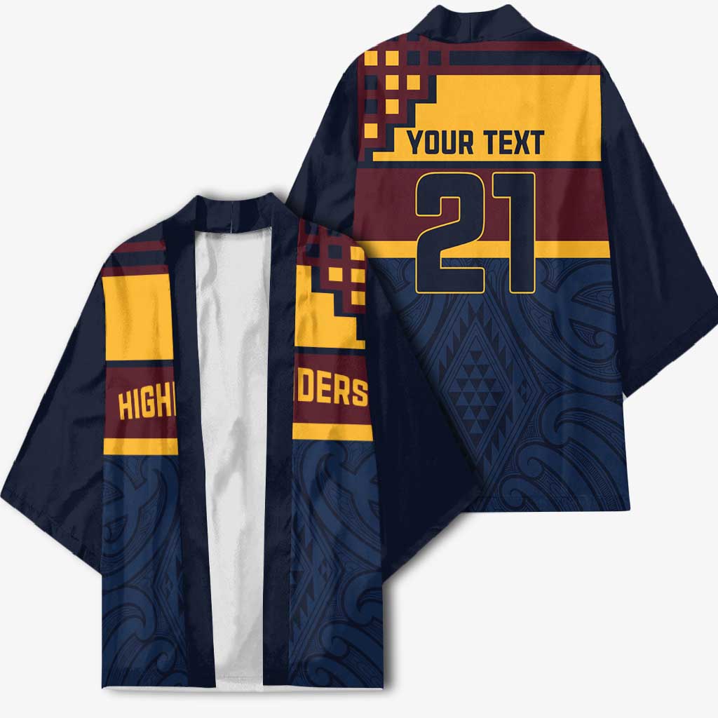 New Zealand Rugby Pacific Custom Kimono Kahupeka Retro 2025 Taniko Motif LT9 - Polynesian Pride
