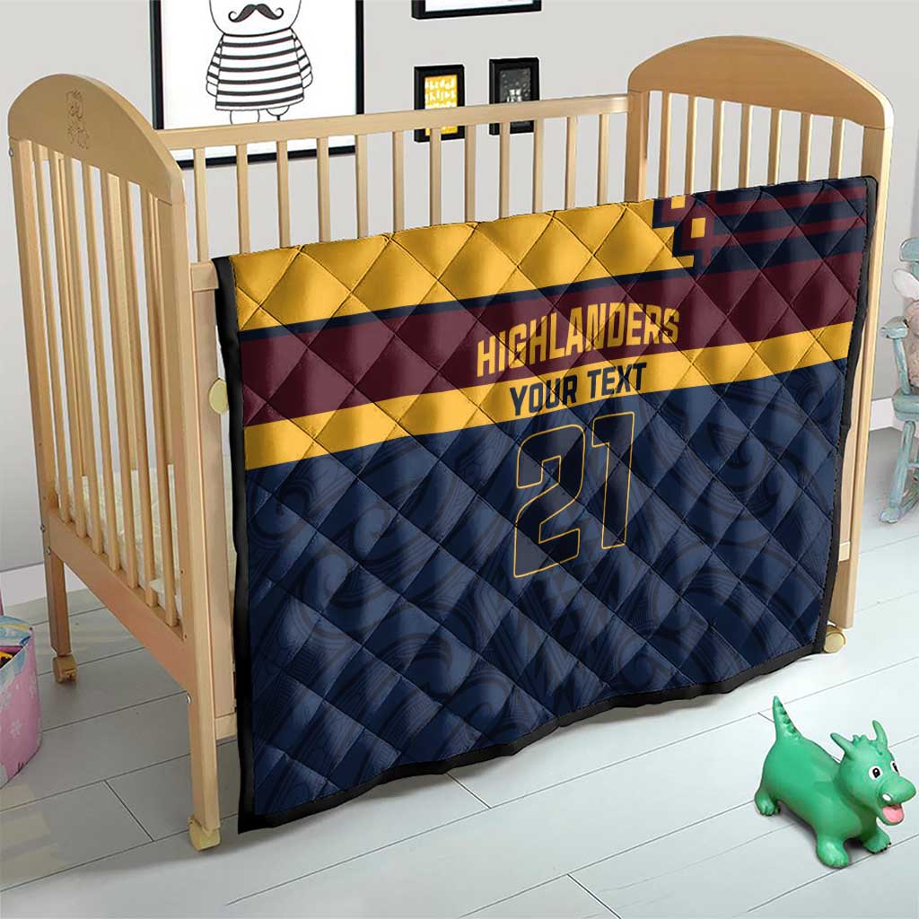 New Zealand Rugby Pacific Custom Quilt Kahupeka Retro 2025 Taniko Motif LT9 - Polynesian Pride