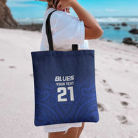 New Zealand Rugby Pacific Custom Tote Bag Kahurangi Auckland All Blue LT9 - Polynesian Pride