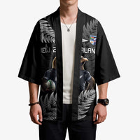 New Zealand Rugby Custom Kimono Glory Be To Black Silver-fern LT9 - Polynesian Pride
