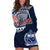 Custom Samoa Rugby Hoodie Dress Proud Samoa World Cup 2023 LT9 Blue - Polynesian Pride