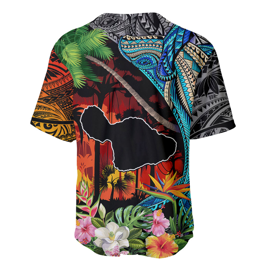 Hawaii Strong Maui Wildfire Baseball Jersey Pray For Lahaina Maui LT9 - Polynesian Pride