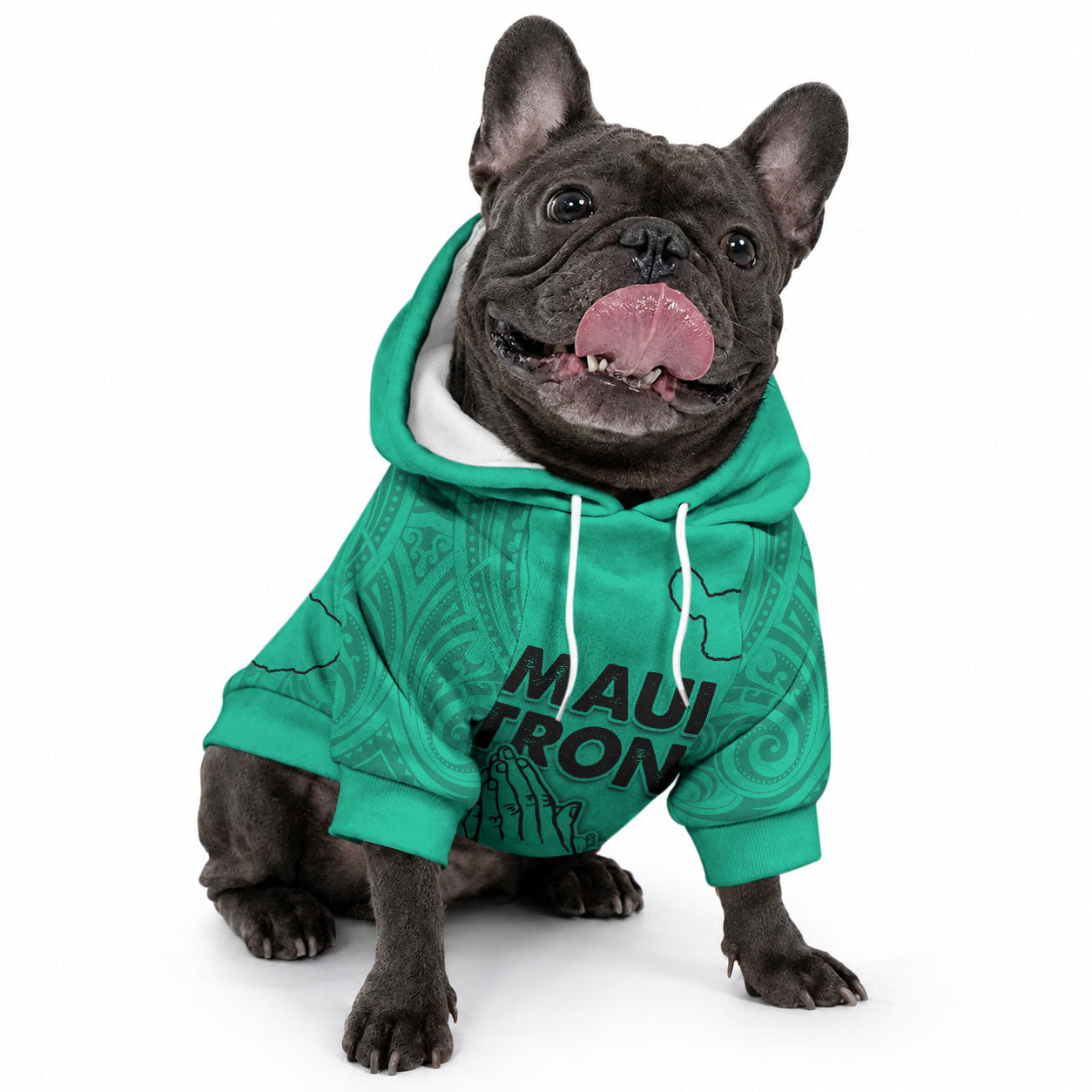 Hawaii Strong Maui Wildfire Pet Hoodie No2 LT9 - Polynesian Pride