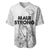 Hawaii Strong Maui Wildfire Baseball Jersey No4 LT9 White - Polynesian Pride