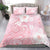 Japan Sakura Floral with Polynesian Vibe Bedding Set