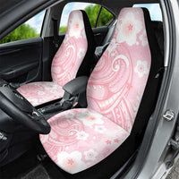 Japan Sakura Floral with Polynesian Vibe Car Seat Cover LT9 - Polynesian Pride