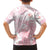 Japan Sakura Floral with Polynesian Vibe Family Matching Puletasi and Hawaiian Shirt