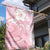 Japan Sakura Floral with Polynesian Vibe Garden Flag