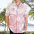 Japan Sakura Floral with Polynesian Vibe Hawaiian Shirt