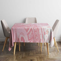 Japan Sakura Floral with Polynesian Vibe Tablecloth LT9 - Polynesian Pride