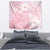 Japan Sakura Floral with Polynesian Vibe Tapestry